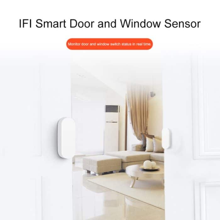 DY-MC400A WiFi Smart Linkage Haustür- und Fensterdetektor, Unterstützung für Sprachsteuerung und APP-Fernbedienung – Bild 8