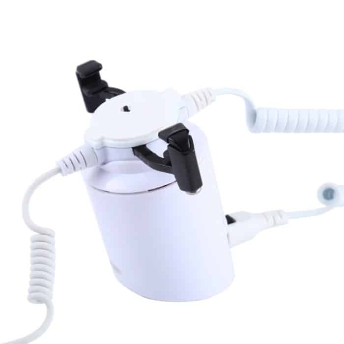 Zylindrischer Displayständer Sicherheitssystem Einbruchalarm- / Diebstahlalarm Displayhalter mit Infrarot-Fernbedienung für Mobiltelefone mit Typ-C / USB-C-Anschluss – Bild 3