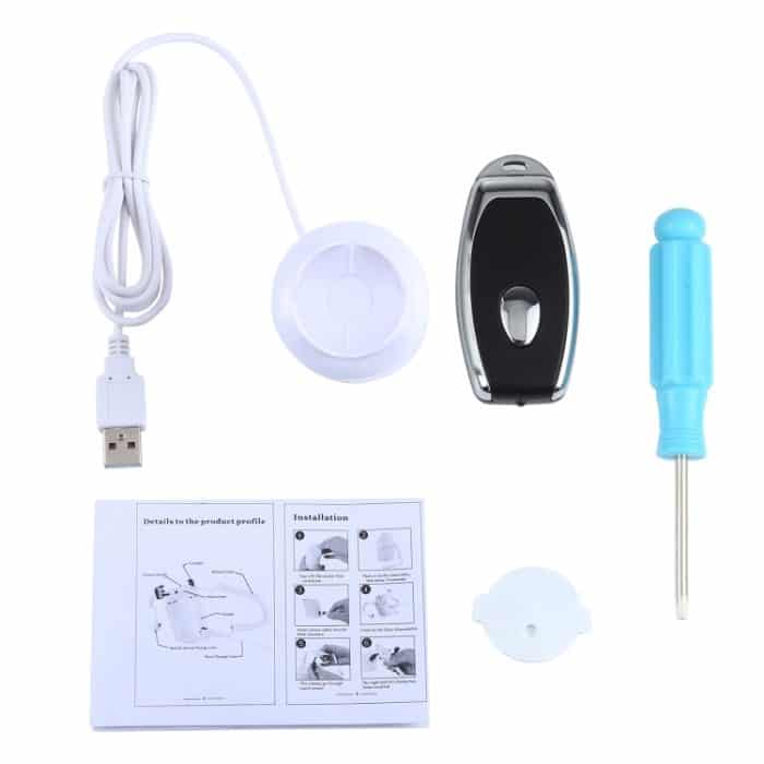 Zylindrischer Displayständer Sicherheitssystem Einbruchalarm- / Diebstahlalarm Displayhalter mit Infrarot-Fernbedienung für Mobiltelefone mit Typ-C / USB-C-Anschluss – Bild 4