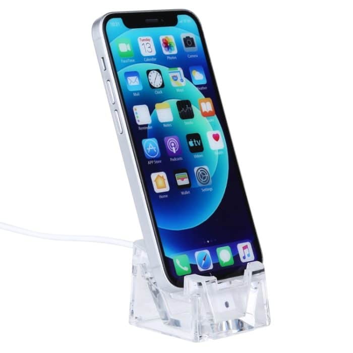 Multi-Port-Sicherheitsnabe + Mobiltelefon-Anti-Diebstahl-Alarmanzeigeständer mit Fernbedienung und 8-Pin-Port für iPhone – Bild 5