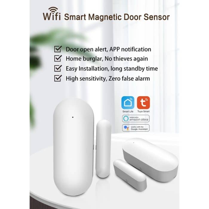 PB-69W Wifi Smart Wireless Magnetische Tür- und Fenstersensor – Bild 2