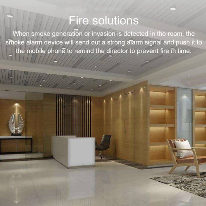 Zigbee Graffiti Wireless Smart Smoke Monitoring Alarm – Bild 5