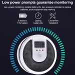 JSN-999COM Live Voice Alarm Rauch-Kohlenmonoxid-Alarmmelder ohne Batterie – Bild 6
