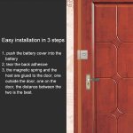 DOBERMAN SE-0119 Diebstahlsicherung für drahtlose Fernbedienung Tür Magnetischer Sensor Alarm – Bild 5