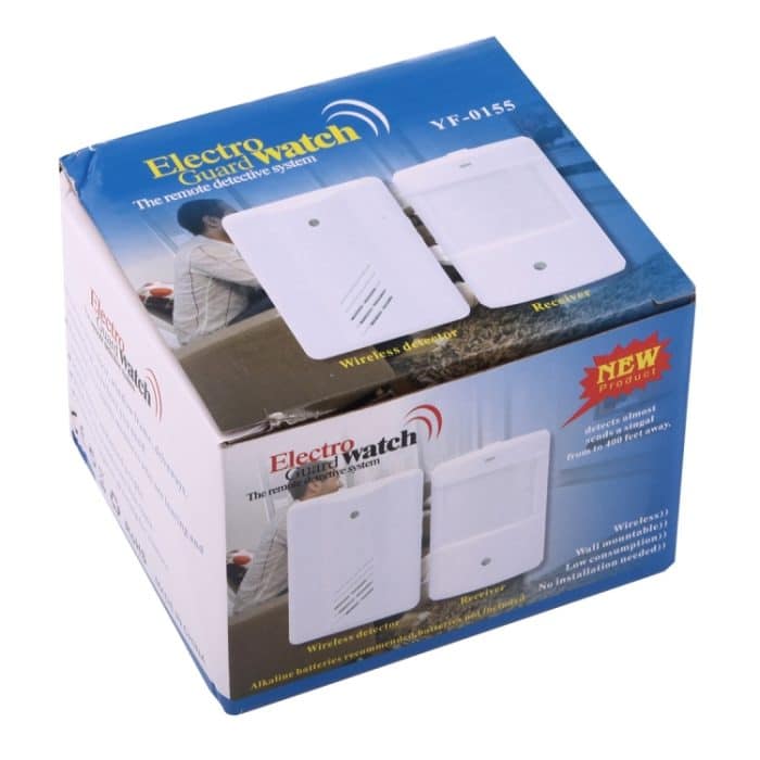YF-0155 Guter sicherer kabelloser Elektroschutz Watch Remote Detective System Kit für das Home Office, 1 x Empfänger + 1 x Detektor – Bild 8