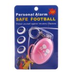 Mini Safe Football Lauter persönlicher Alarm mit Vergewaltigungsschutz für Mädchen und Kinder, 120 dB Alarm, 120Db, 120Db Blue – Bild 6