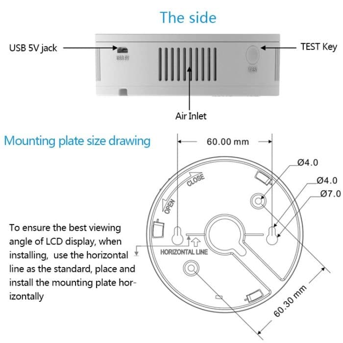 PA-210W WiFi + Tuya Gasalarm – Bild 7
