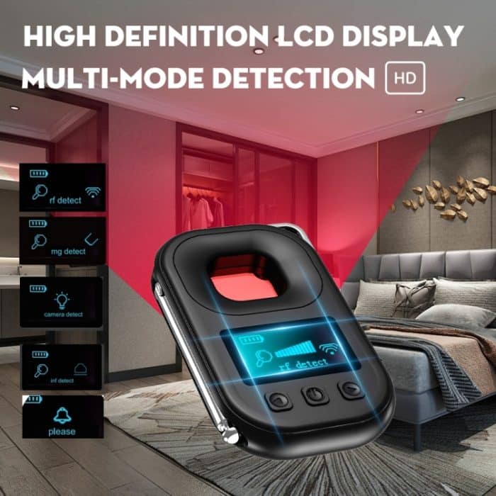 T03 Multifunktions-Kamera-Detektor-Scanner Anti-Peep Abhören Anti-Überwachung Signaldetektor, T03 – Bild 10