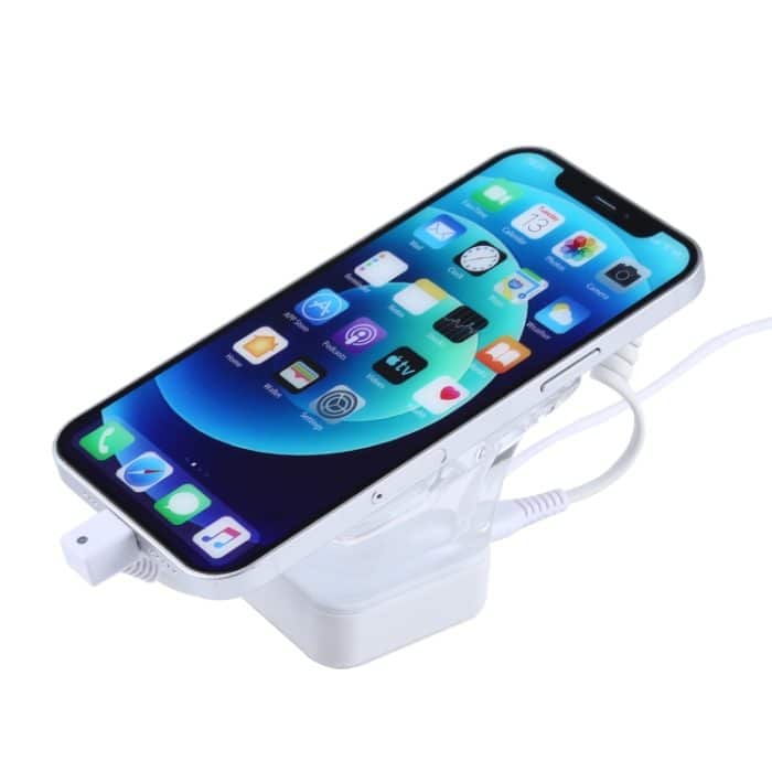 S15 Anti-Diebstahl-Alarmständer-Sicherheitssystem Touch Einbruchalarm / Anti-Diebstahl-Alarm Displayhalter für iPhone & iPod & iPad mit 8-poligem Anschluss – Bild 7