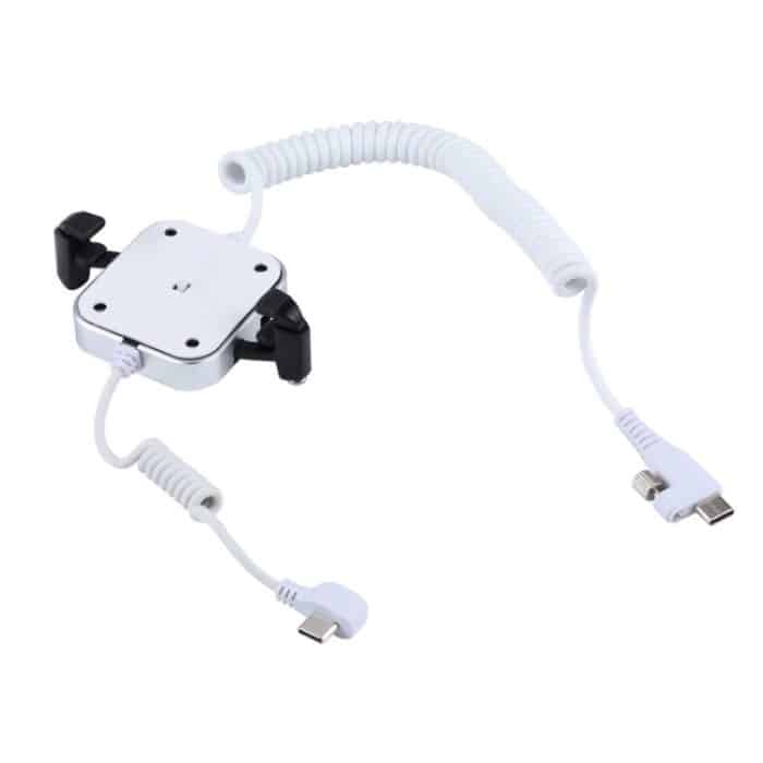 Aluminiumschale Quadratische Säule Diebstahlsicherungsständer Sicherheitssystem Einbruchalarm / Diebstahlalarm Displayhalter für iPhone und iPod mit 8-poligem Anschluss – Bild 3