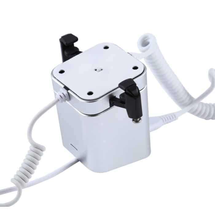 Aluminiumschale Quadratische Säule Diebstahlsicherungsständer Sicherheitssystem Einbruchalarm / Diebstahlalarm Displayhalter für iPhone und iPod mit 8-poligem Anschluss – Bild 4