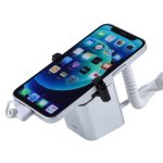 Aluminiumschale Quadratische Säule Diebstahlsicherungsständer Sicherheitssystem Einbruchalarm / Diebstahlalarm Displayhalter für iPhone und iPod mit 8-poligem Anschluss – Bild 7