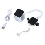 Aluminiumschale Quadratische Säule Diebstahlsicherungsständer Sicherheitssystem Einbruchalarm / Diebstahlalarm Displayhalter für Samsung / Huawei / Xiaomi / OPPO / vivo / LG mit Typ-C / USB-C-Anschluss – Bild 2