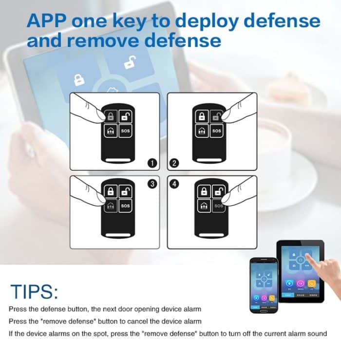 PE-519R Drahtlose Innenalarmsirene mit Blitz – Bild 6