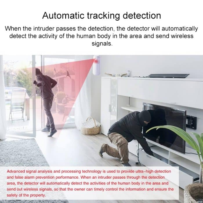 Intelligenter drahtloser PIR-Detektor PA-92R – Bild 6