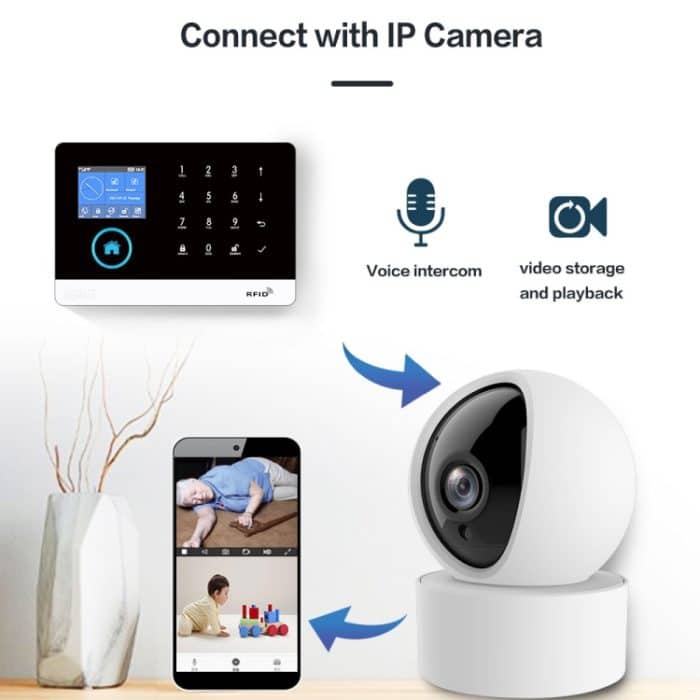 Intelligentes Alarmsystem PG-103-GSM WiFi + GSM-Touchscreen – Bild 11