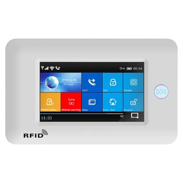 PG-106-GSM Intelligentes GSM / GPRS + WiFi-Alarmsystem mit Touchscreen- und RFID-Funktion – Bild 2