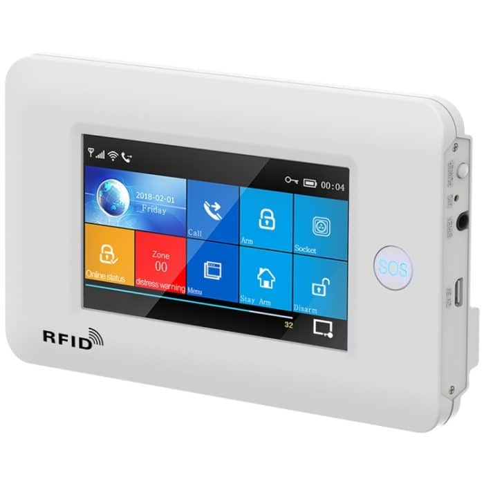 PG-106-GSM Intelligentes GSM / GPRS + WiFi-Alarmsystem mit Touchscreen- und RFID-Funktion – Bild 4