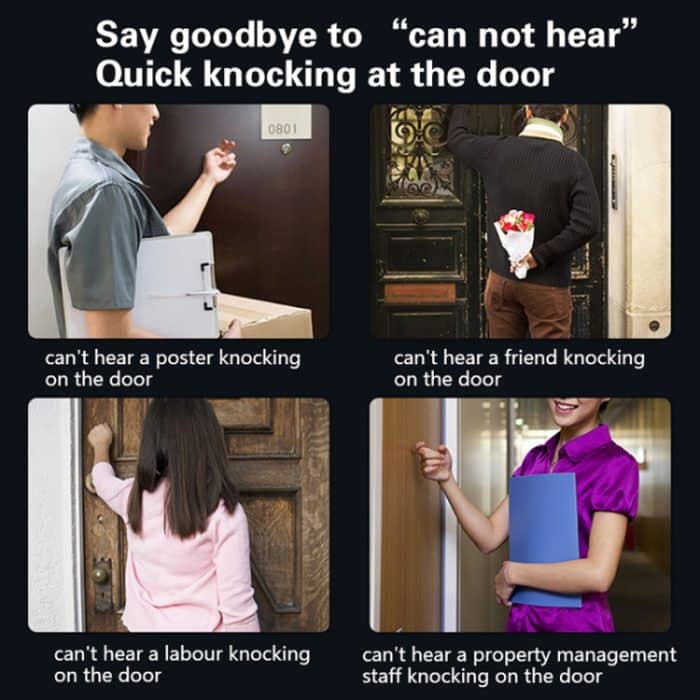 PJ-16 Intelligente kabellose Türklingel mit 8-stufiger Lautstärkeregelung und 36 Klingeltönen, EU-Stecker – Bild 12