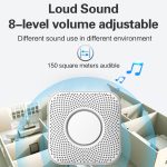 PJ-16 Intelligente kabellose Türklingel mit 8-stufiger Lautstärkeregelung und 36 Klingeltönen, EU-Stecker – Bild 9