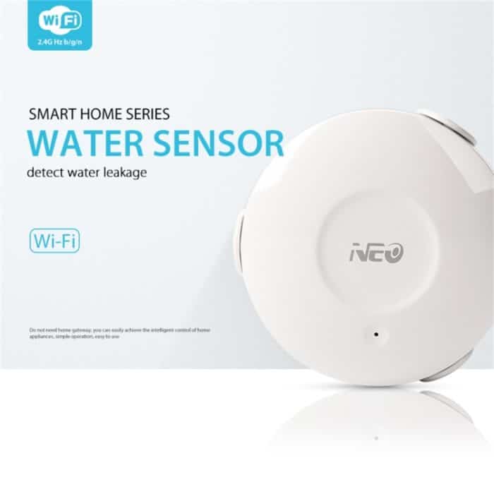 NEO NAS-WS02W WiFi-Wassersensor und Hochwassermelder, unterstützt Android / IOS-Systeme – Bild 2
