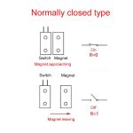 10 PCS Embedded NC-Modell Türmagnetsensorschalter – Bild 8