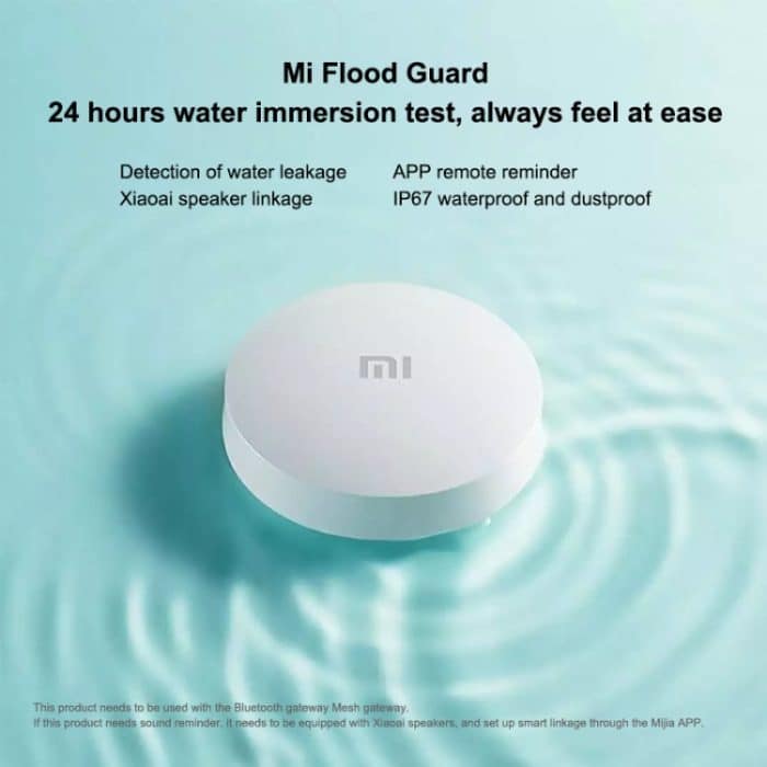 Original Xiaomi Wireless Bluetooth Flood Guard erkennt auf intelligente Weise Wasserlecks Xiaoai Speaker Linkage App, um Smart Home aus der Ferne zu erinnern, muss mit CA1001 verwendet werden – Bild 4