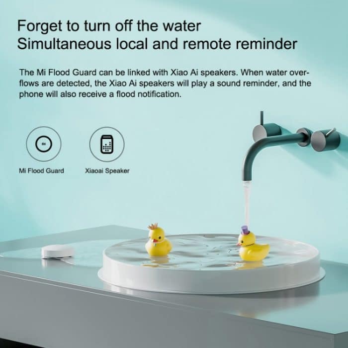 Original Xiaomi Wireless Bluetooth Flood Guard erkennt auf intelligente Weise Wasserlecks Xiaoai Speaker Linkage App, um Smart Home aus der Ferne zu erinnern, muss mit CA1001 verwendet werden – Bild 6
