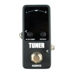 KOKKO FTN2 Gitarren-Mini-Monoblock-Effektpedal-Tuner, hochempfindlicher Dual-Mode-Bildschirm, FTN2
