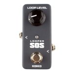 KOKKO FLP2 Mini SOS Looper Gitarren-Loop-Aufnahme-Monoblock-Effektpedal, FLP2