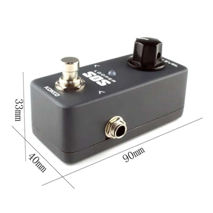 KOKKO FLP2 Mini SOS Looper Gitarren-Loop-Aufnahme-Monoblock-Effektpedal, FLP2 – Bild 7