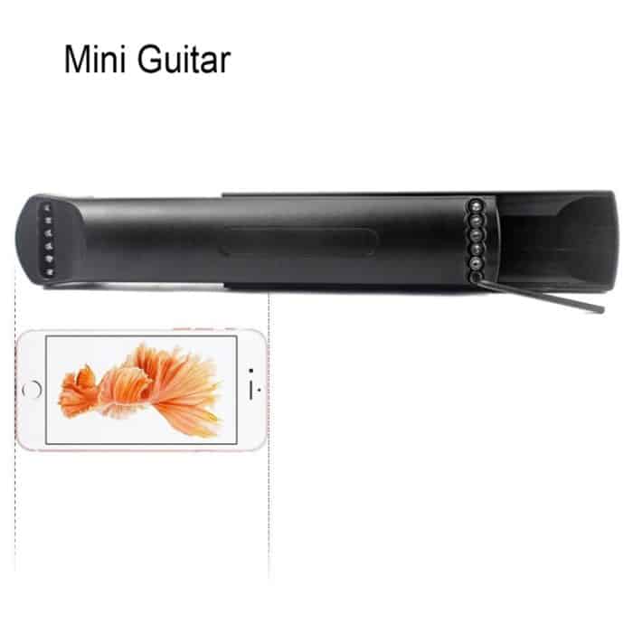 6 Fret Portable Pocket Guitar Übungswerkzeug Gadget für Anfänger Akkord Fingering Übungswerkzeug – Bild 3
