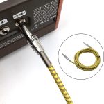 Holzgitarren-Bass-Verbindungskabel Noise Reduction Braid Audio-Kabel, Kabellänge: 3 m – Bild 3