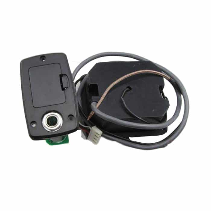 JOYO JE-305 Gitarren-Tonabnehmer, 4-Band-EQ, Vorverstärker-Tuner, Tonabnehmer, Equalizer mit Stimmfunktion, JE-305 – Bild 4