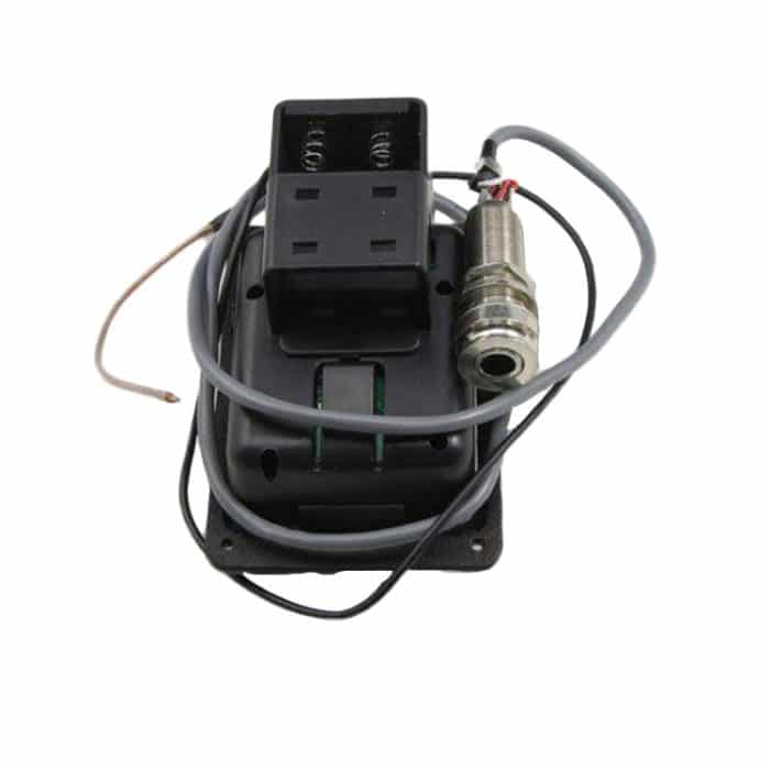 JOYO JE-307 Gitarren-Tonabnehmer, 5-Band-Equalizer, Folk-Gitarren-EQ, Akustikgitarre, Tonabnehmer, Vorverstärker, elektrischer digitaler Tuner, JE-307 – Bild 7