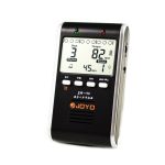 JOYO JM-90 Mini tragbarer wiederaufladbarer Clip-on-LED-Anzeige Elektronischer digitaler Metronom-Tongenerator-Tuner für Gitarre Violine Ukulele, JM-90 (Black), JM-90 (White)