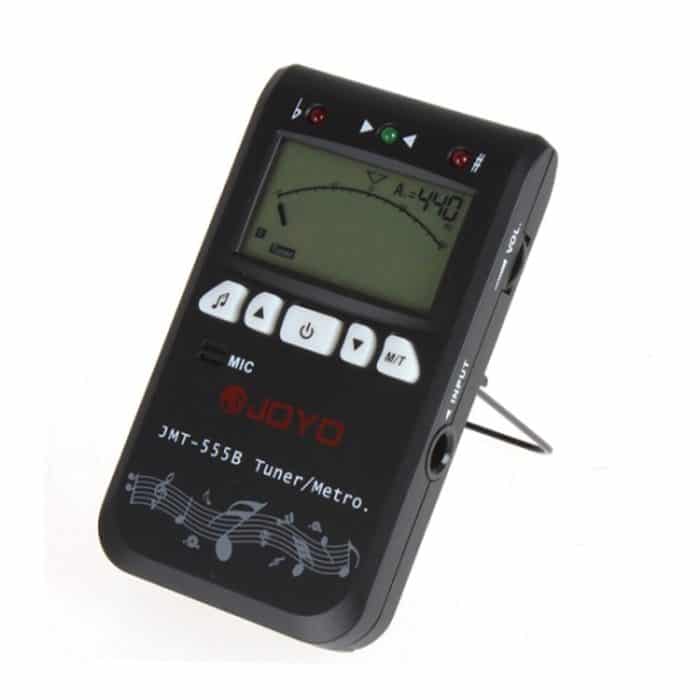 JOYO JMT-555B Metronom-Stimmgerät, chromatische digitale LCD-Hintergrundbeleuchtung mit Tongenerator, 3-in-1-Set für Gitarre, Violine, Ukulele, JMT-555B – Bild 3