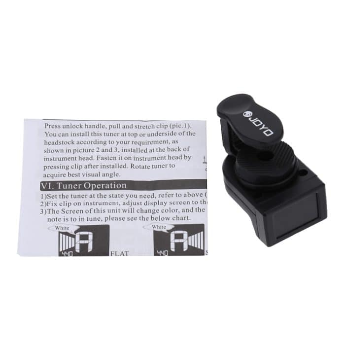 JOYO JT-306 Mini-Digital-LCD-Clip-on-Tuner für akustische E-Gitarre, Bass, Violine, Ukulele, JT-306 – Bild 6
