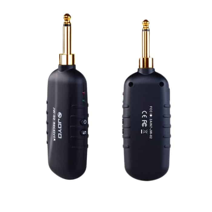 JOYO JW-02 Tragbare Gitarre, kabelloser Audio-Sender, Audio-Empfänger, JW-02 (Black) – Bild 2