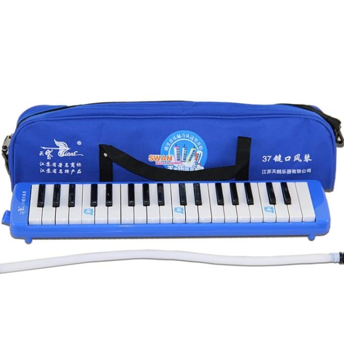 MI3522.jpg Swan SW37J 37-Tasten Akkordeon Melodica Oral Piano Kind Schüler Anfänger Musikinstrumente – Bild 1