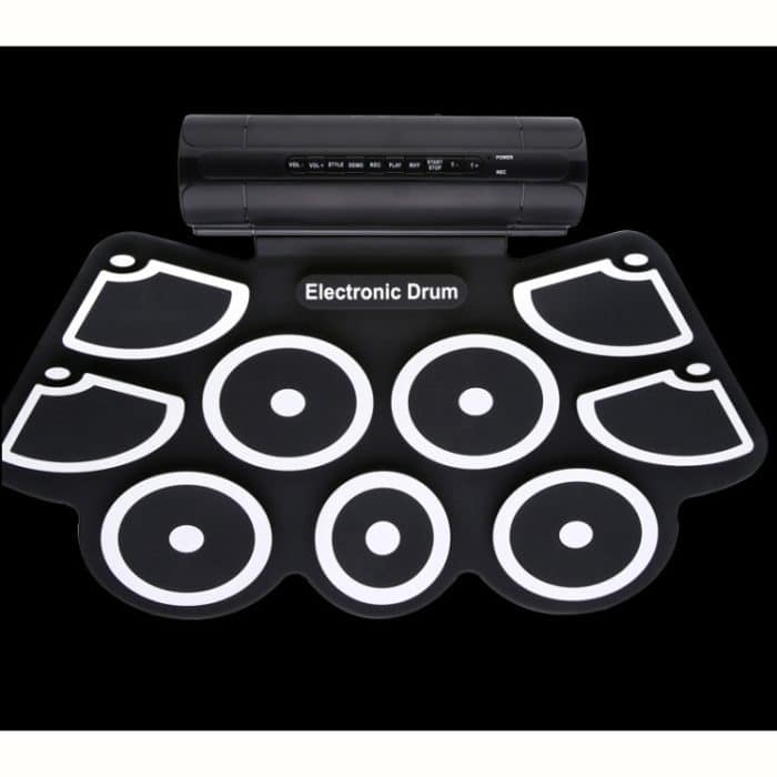 MD760 USB Electronic Drum Percussion Verdickte Silikon-Handrollentrommel – Bild 2