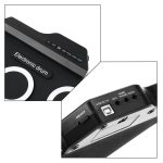 Tragbare Silikon-Handrolle USB-Trommel, schwarze Symbolversion – Bild 4