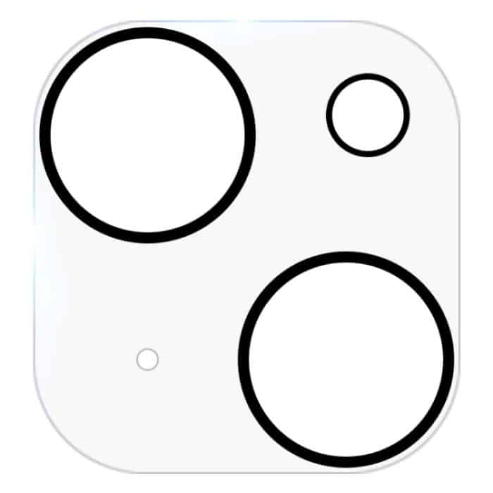 Für iPhone 13 mini HD Anti-Glare-Rückseitenkamera-Objektivschutzfolie aus gehärtetem Glas – Bild 2