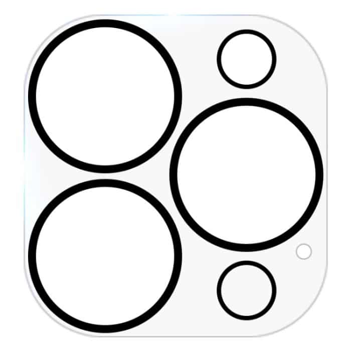 Für iPhone 13 Pro HD Anti-Glare Rear Camera Lens Protector Tempered Glass Film – Bild 2