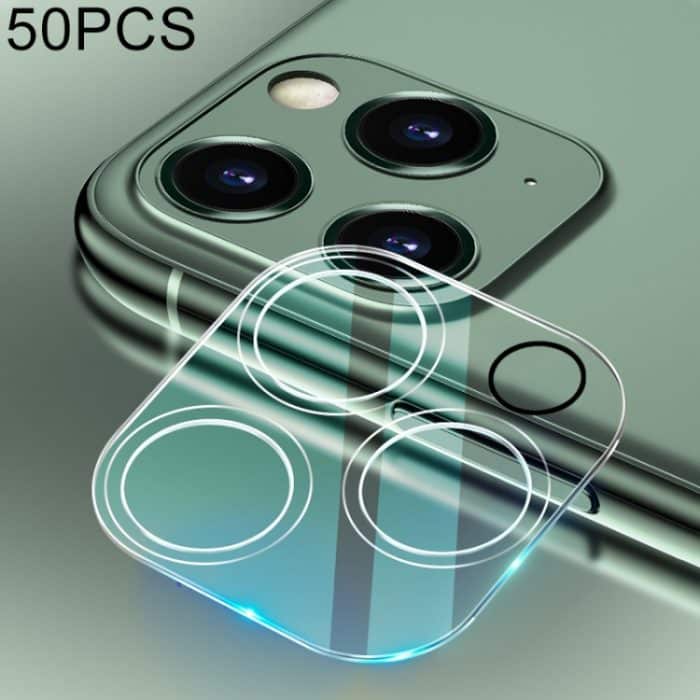 Für iPhone 12 Pro 50 Stück HD-Rückseitenkamera-Objektivschutzfolie aus gehärtetem Glas – Bild 1