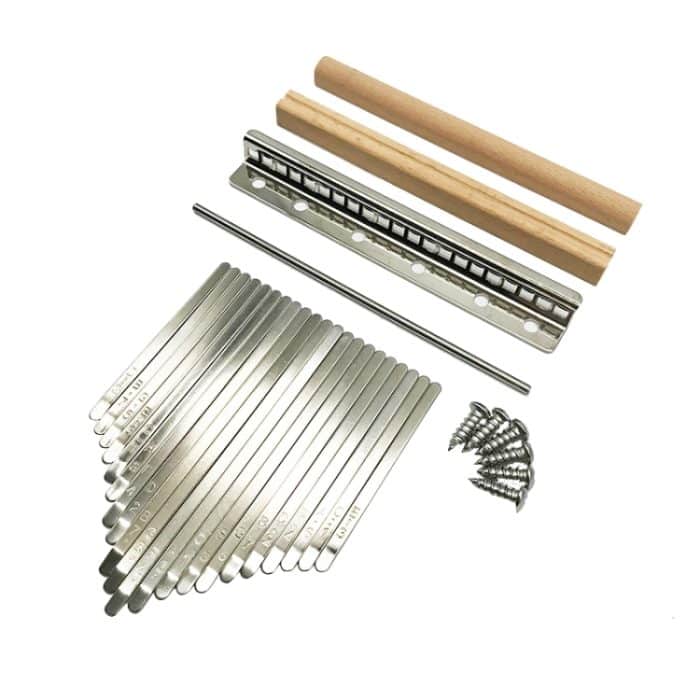 21 Ton thumb Piano Keys Kalimba Pick Zubehör Kit – Bild 2