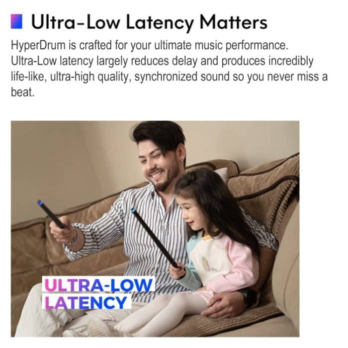 Hyperdrum Somatosensory Virtual Drum Kit Intelligentes tragbares Musikinstrument, Hyperdrum Somatosensory Virtual Drum – Bild 7