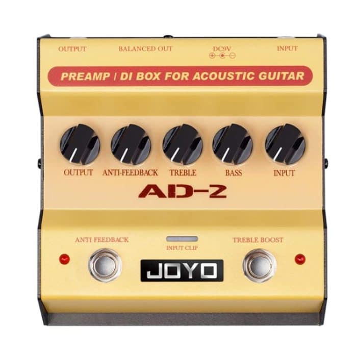JOYO AD-2 Akustikgitarren-Bodenvorverstärker DI – Bild 1