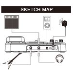 JOYO GEM-BOX2 Multifunktionaler integrierter E-Akustik-Gitarreneffektor mit Pedal und Drum Machine – Bild 4