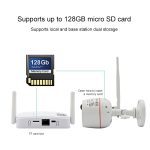 4-Kanal-HD-1080P-Sicherheits-WLAN-IP-IR-Kamera-WLAN-Kit für den Innenbereich, unterstützt Nachtsicht/PIR-Erkennung/Zwei-Wege-Audio und Micro-SD-Karte (max. 128 GB, IR-Entfernung: 9 m)., VS-G4S-1080P – Bild 3